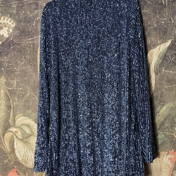 New Free People Harley Sequin Jacket sz Small - Picture 4 of 7